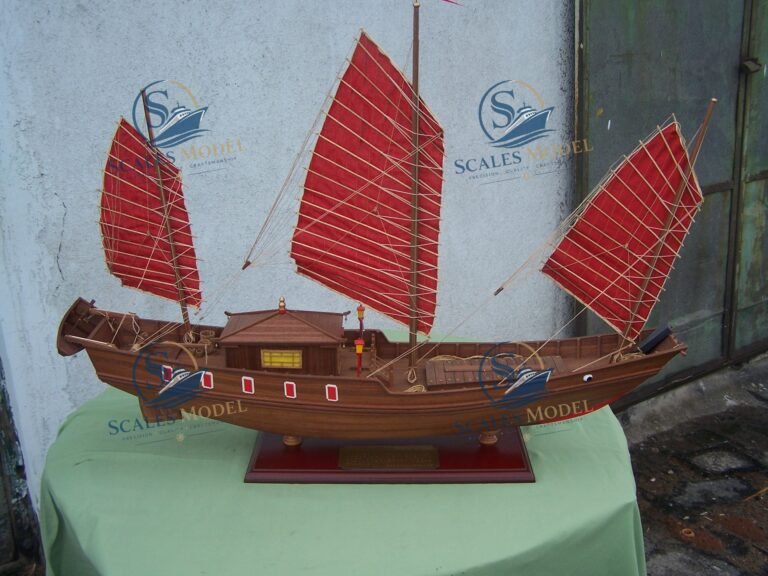 traditional sailing ship scale model
